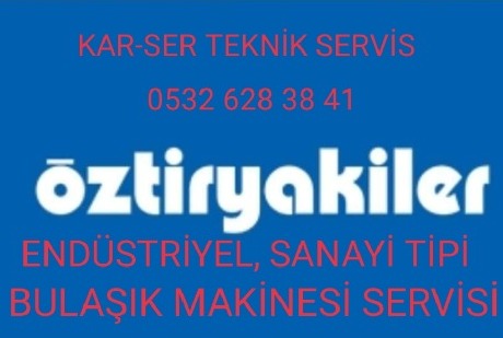 Öztiryakiler Endüstriyel Bulaşık Makinesi Servisi 0532.628.38.41